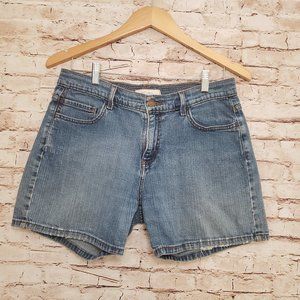 Women's Levi's 515 Bermuda Blue Denim Jean Shorts